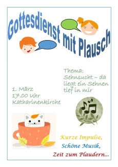 Gottesdienst mit Plausch